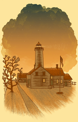 Dungeness Lighthouse by Jeremy Owen
